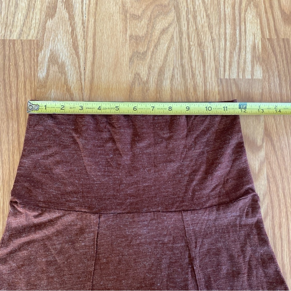 Prana Women's Midi Skirt in Rust - Picture 7 of 9